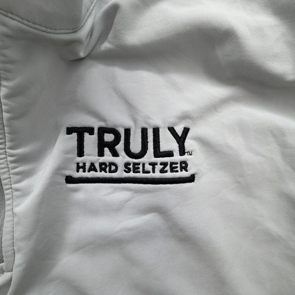 Peter Millar Barstool Sports Truly Hard Seltzer Perth Quarter Zip Pullover XL